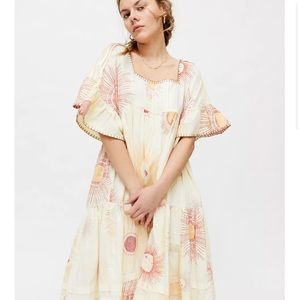 NWOT Urban Outfitters Total Eclipse Midi Dress